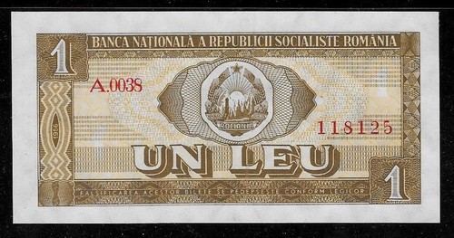 Romania 1966 leu xf - 1966, xf+