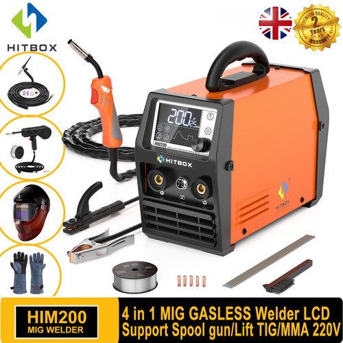 Hitbox mig tig mma welder - welder, 230v