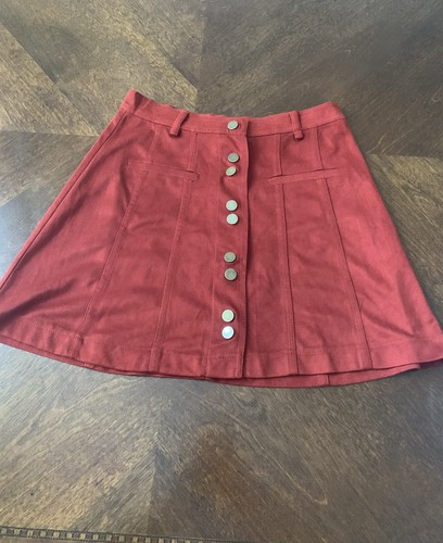 Zara burgundy vegan suede - burgundy,