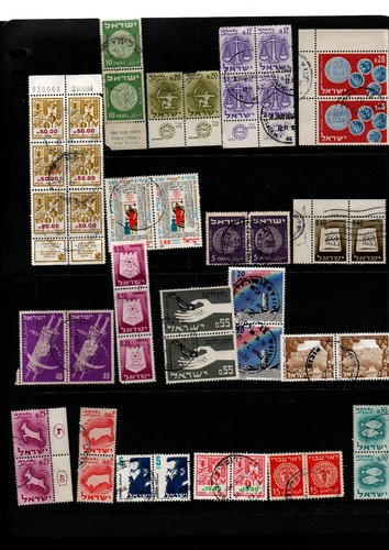Stamps israel blocks and - blocks,