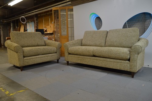 Sofa and arm chair set - and, haworth