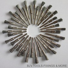 Steel wire 5mm brushes - 40,