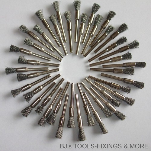 Steel wire 5mm brushes - 40,