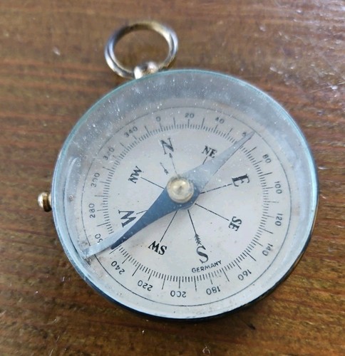 Antique german brass - german, pocket