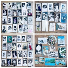 70 Antique Edwardian Postcards