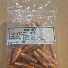 ESAB/Murex Contact Tip 1.2 hard solid  partnumber 1408713 PK25
