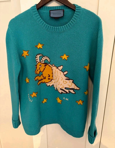 Gucci turquoise wool - turquoise, jumper