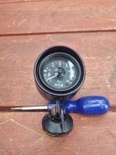 vintage rev counter in pod