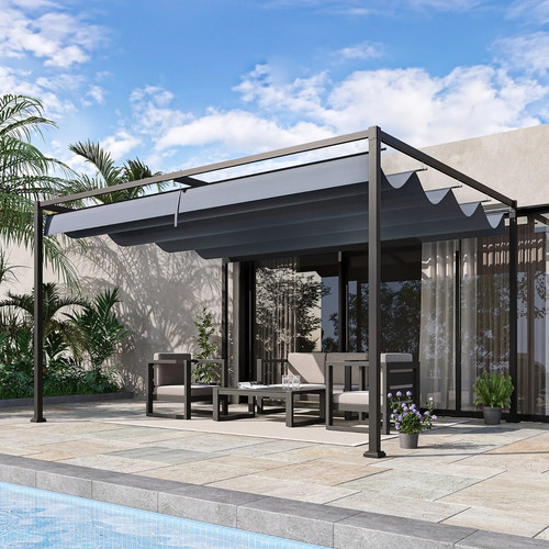Garden metal pergola - pergola, outdoor