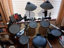 yamaha dtxplorer drum kit & PA