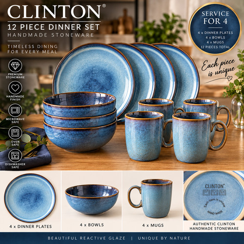 Clinton piece stoneware - clinton,