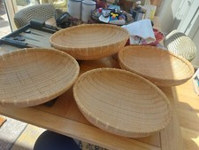 Set Of Four Split Cane