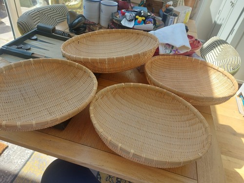 Set four split cane - of,