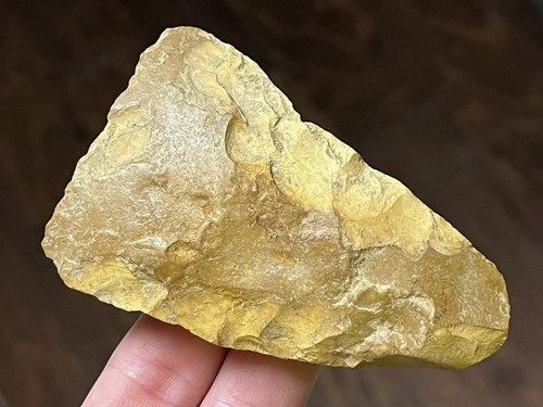 Colorful flint adze - flint,