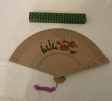 Folding Hand Held Fan - Koi