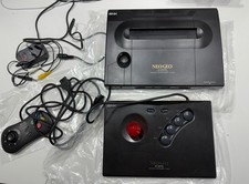 Neogeo Neo Geo Aes Console Japanese & 2 X Controller UK PSU & AV Cable B492