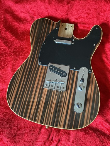 Loaded tele style guitar body - loaded,