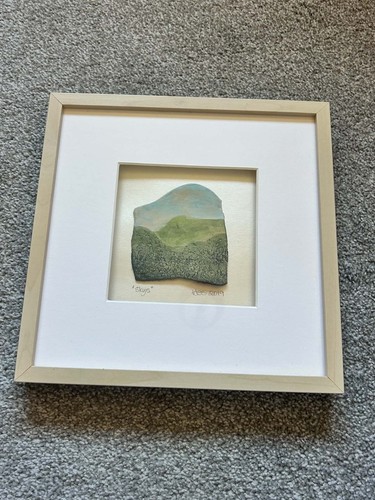 Original stoneware painting - original,