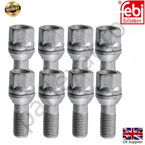 Wheel bolt alloy stud nut - 8x,