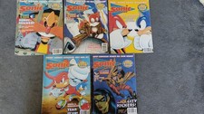 Sonic the Comic- 5 book bundle- 1990s- Issues: 35, 36, 37, 38 and 39.