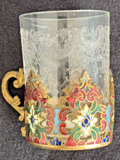 Two antique Russian cloissonne