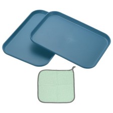 9.5x6.9" Rectangular Plates, 2