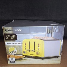 Daewoo Soho 4 Slice Toaster