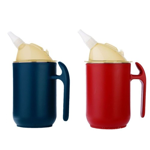 Adult sippy cup with - sippy, handles