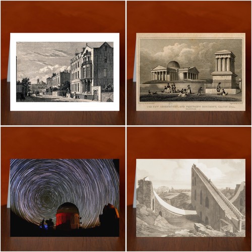 Observatory themed greeting - observatory,