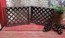 2 Flat Cast Iron Grates