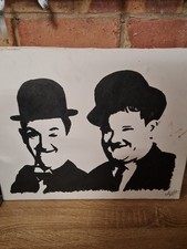 Laurel And Hardy Canvas