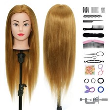 24'' 60% Real Hair Training