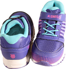 K-Swiss X-160 VLC Infants Sneaker Purple / Pink / Blue US Size 10