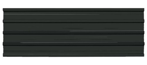 12x roof panels - 12x, galvanised