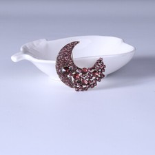 Vintage Style Purple Crystal