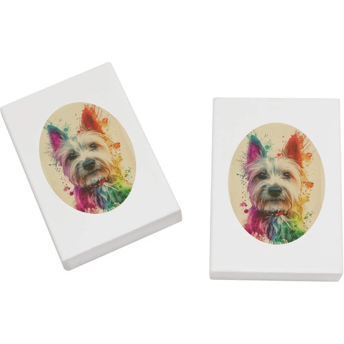 Westie dog portrait - 2, 'westie