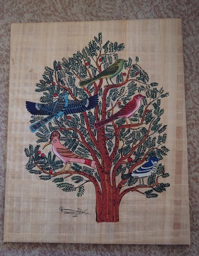 Egyptian papyrus paper hand - egyptian,
