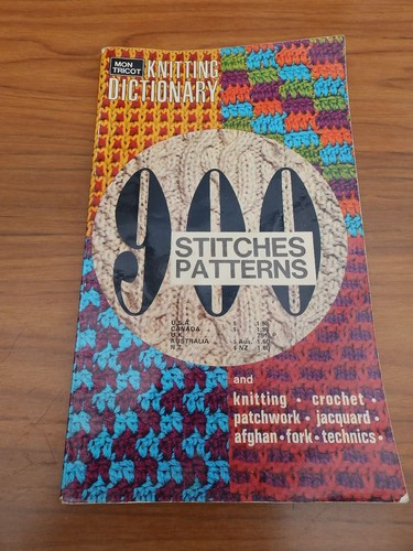 Mon tricot knitting dictionary - knitting,