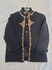 Vivaki boys black 3 Piece Suit