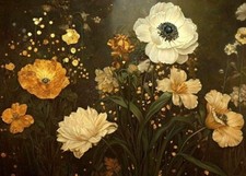 Flowers Horizontal |  Mint