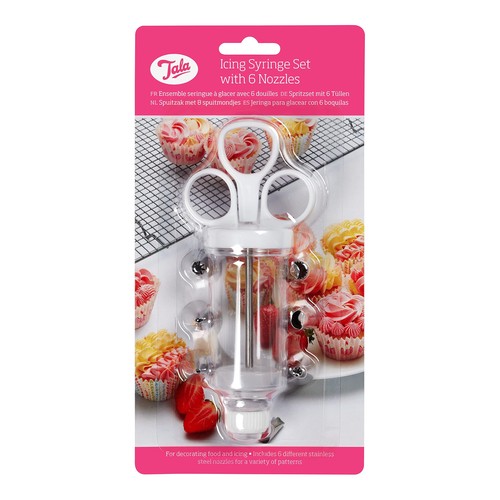 Tala icing syringe set - icing, 6