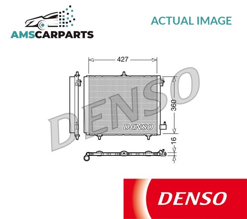Air con condenser dcn21009 - a/c,