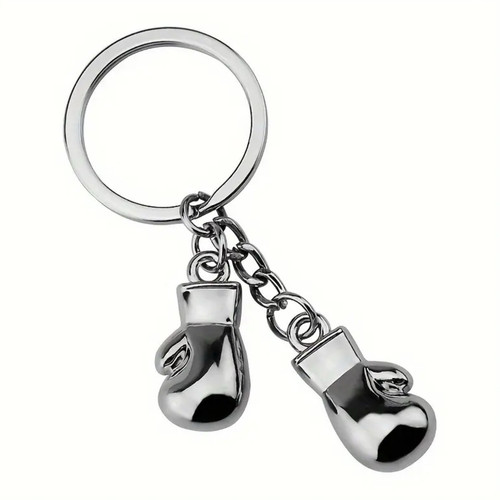015 silver metal boxing glove - #015,