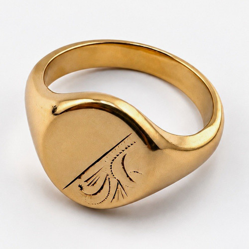 Men 9ct gold - gold,
