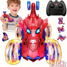Spiderman stunt car remote - rc,