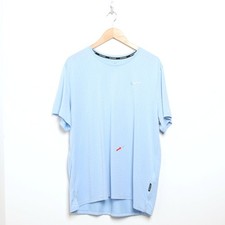 NIKE Miler Breathe T-Shirt Men's Blue SIZE L
