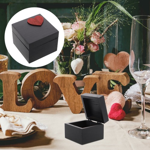 Wooden trinket box - box, rustic