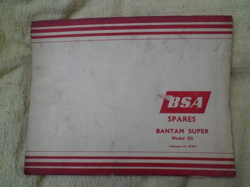 Bsa spares bantam super d5 - ⭐bsa,