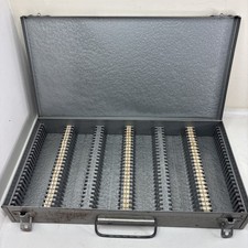 Vintage 35mm Slide Storage Box Metal Case Multi Slide Capacity 150