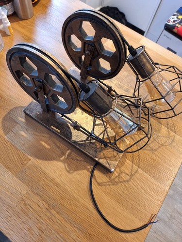 Vintage industrial pulley wall - vintage,